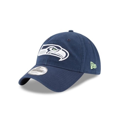 Seattle Seahawks Gorra | New Era NFL Core Classic 9twenty Adjustable Cap Mexico - Azules
